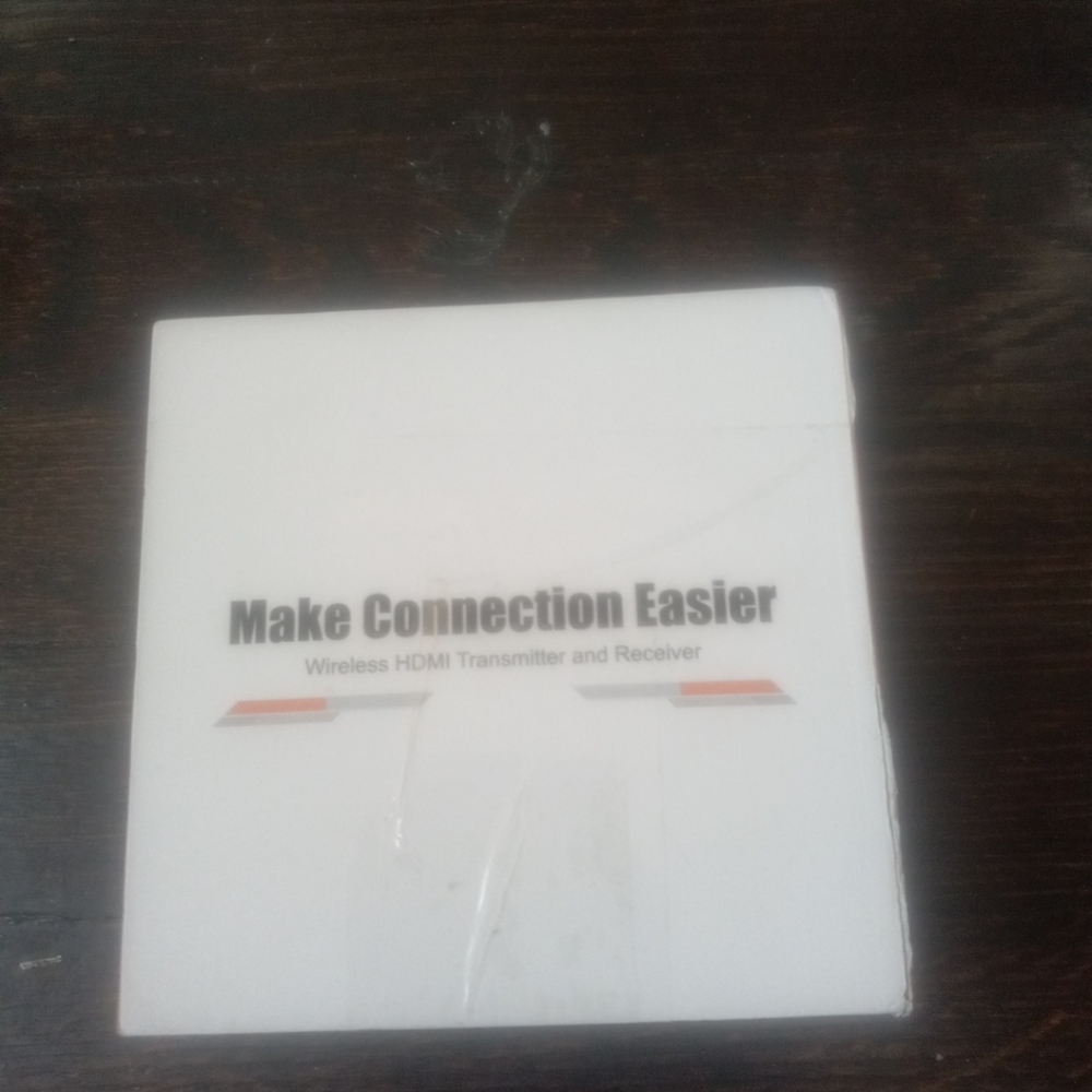 Braidol Wireless HDMI Transmitter/Receiver, Plug & Play, LED Screen Used